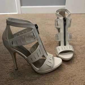 White Michael Antonio heels